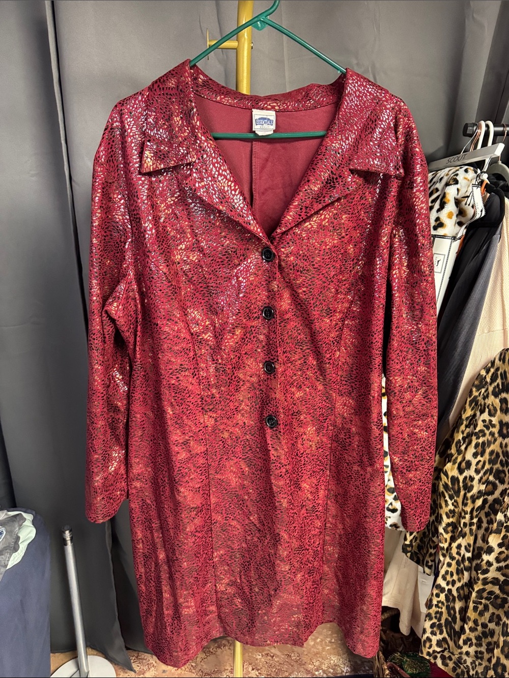 Essentials Style Long Jacket
